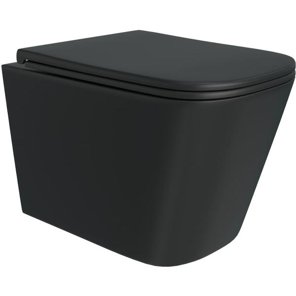 Унитаз Teymi Helmi Black F08404