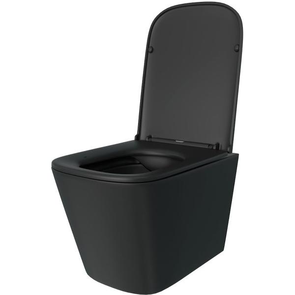 Унитаз Teymi Helmi Black F08404