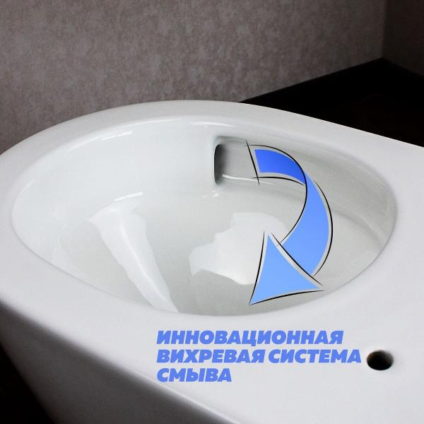 Система инсталляций и смыва Teymi Lina Vortex F08461