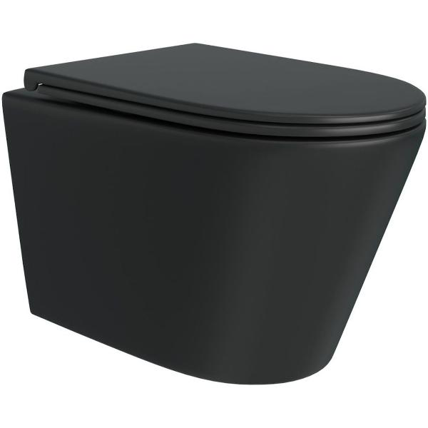 Унитаз Teymi Solli Black F08937