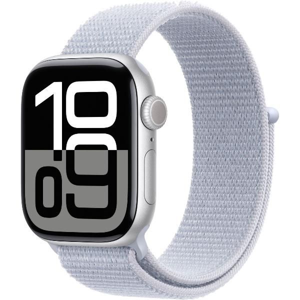 Смарт-часы Apple Watch S10 42mm Silver Blue Cloud SL