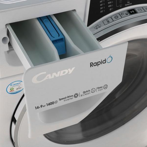 Стиральная машина с сушкой Candy RapidO ROW41494DWMCET07
