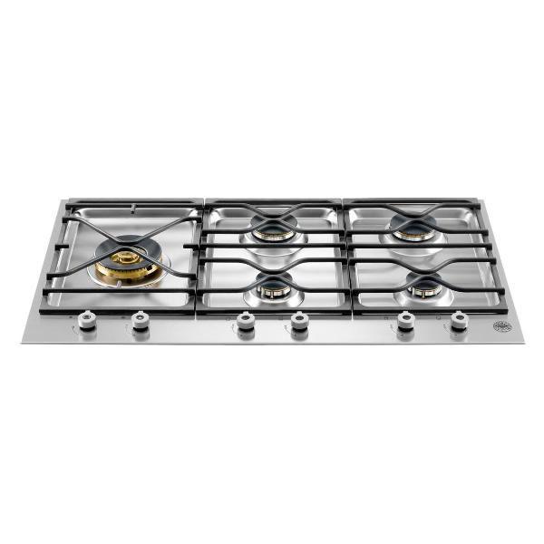 Встраиваемая газовая панель независимая Bertazzoni PM365S0X