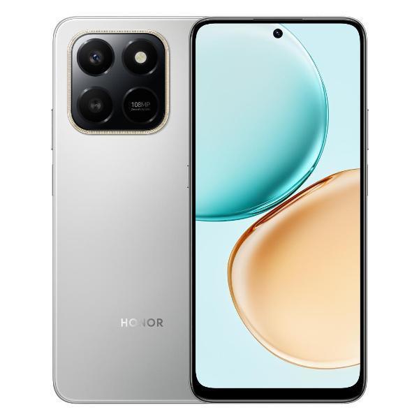 Смартфон HONOR X7d 6/128GB серебристый