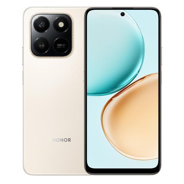 Смартфон HONOR X7d 6/128GB золотой фото