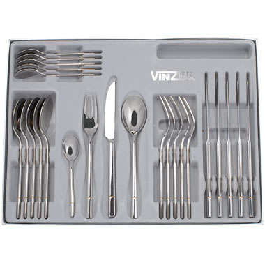 Набор столовых приборов Vinzer 69096 GR