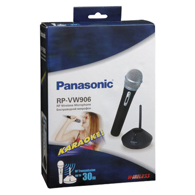 Микрофон беспроводной Panasonic RP-VW906E-K