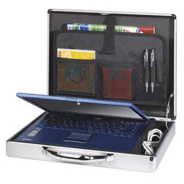 Кейс для ноутбука Hama 11189 Alu 15.4