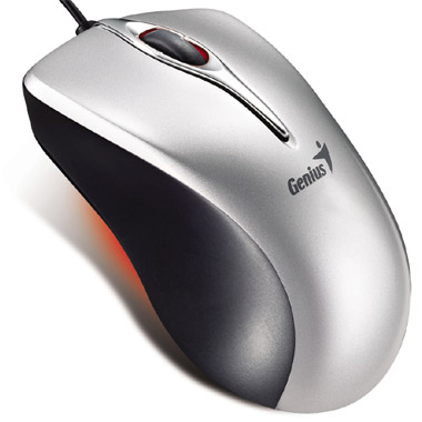 Мышь проводная для ноутбука Genius MiniErgo 300 U+Psil