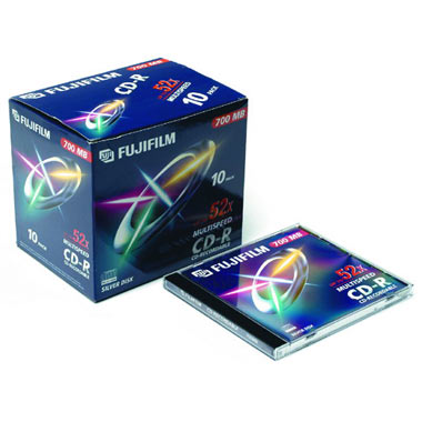 CD-R диск Fuji 80 52x jew.10