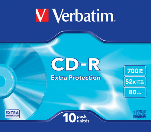 CD-R диск Verbatim 48x D.L.Sl