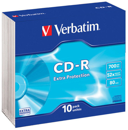 CD-R диск Verbatim 48x D.L.Sl