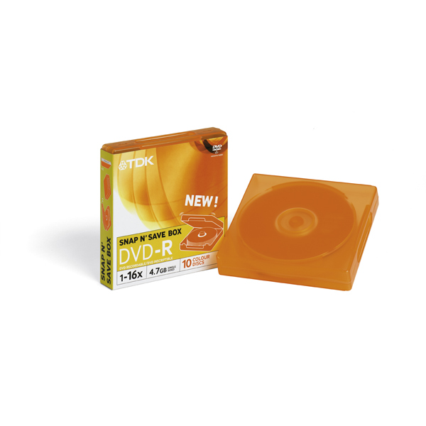 DVD-R диск TDK 4.7 Gb 16x SBO10