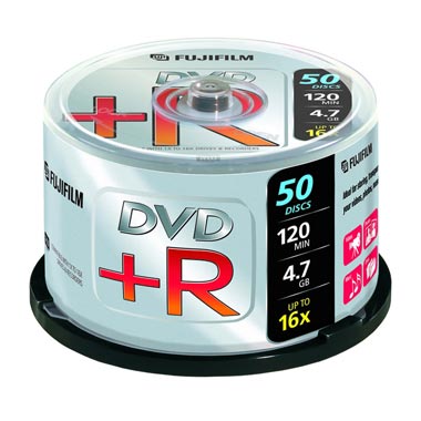 DVD-R диск Fuji 4.7Gb 16x 50 cake