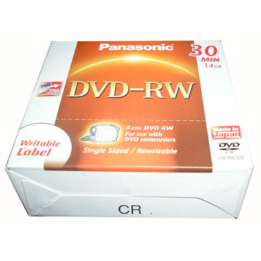 DVD-RW диск 8см Panasonic LM-RW30E