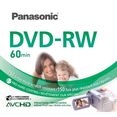 DVD-RW диск 8см Panasonic LM-RW60E