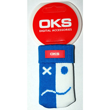 Сумка для сотового телефона InterStep СМАЙЛ син/б