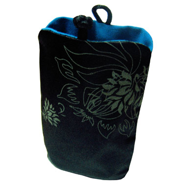 Сумка для сотового телефона Prolife шелк.черная