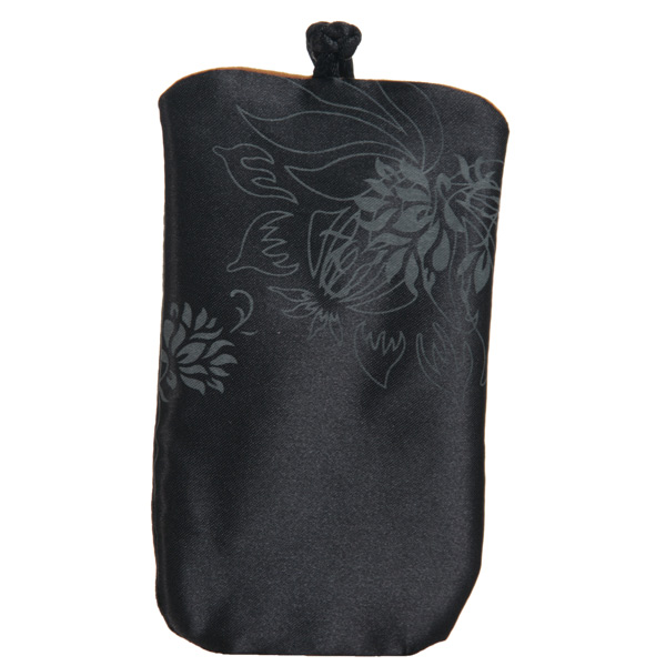 Сумка для сотового телефона Prolife шелк.черная