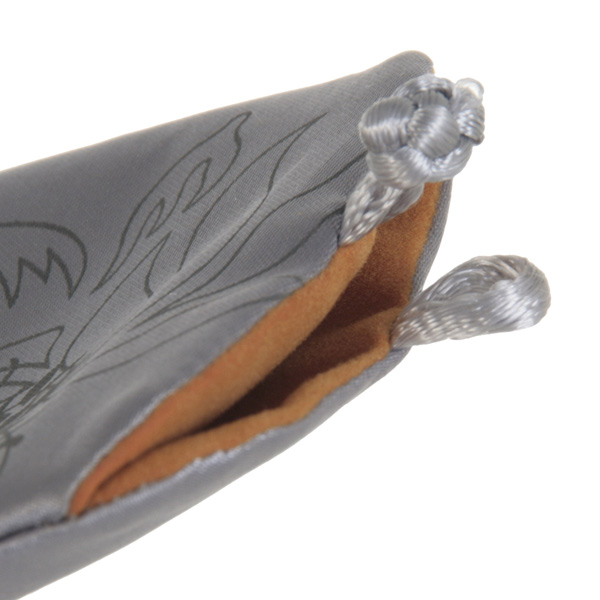 Сумка для сотового телефона Prolife шелк.серебр