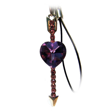 Шнурок PLF цепочка с кристаллом