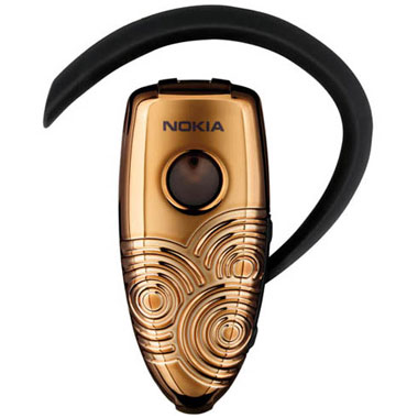 Гарнитура Bluetooth для сот. телефона Nokia BH-302 Bluet.Bronze