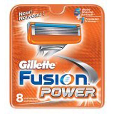 Сменный блок для бритвы Gillette Fusion 4шт.