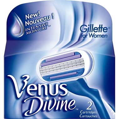 Сменный блок для бритвы Gillette Venus 2шт.