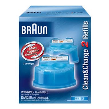 Чистящее средство для электробритвы Braun Syncro 2шт.