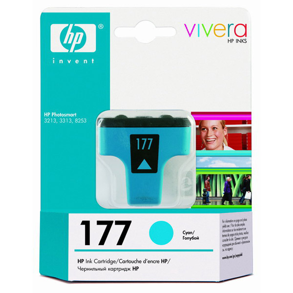Картридж для струйного принтера HP 177 голубой C8771HE фото