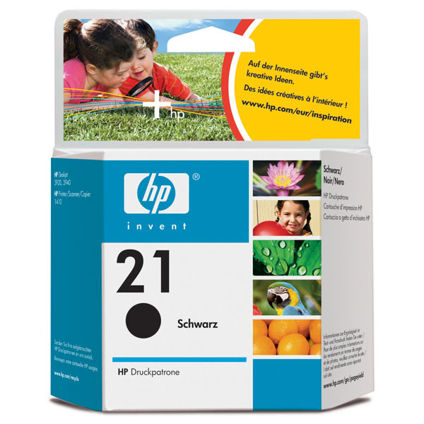 Картридж для струйного принтера HP 21 черный C9351AE фото