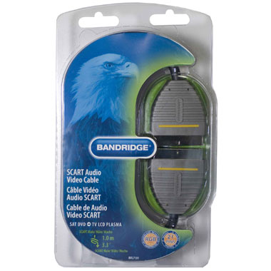 Кабель аналоговый аудио-видео Bandridge BVL7101 1m