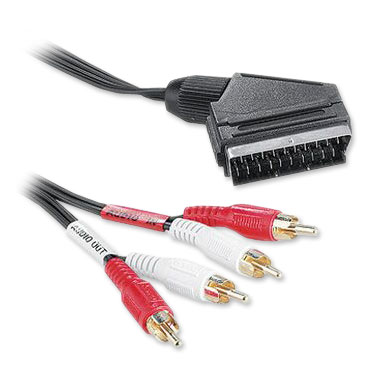 Кабель аналоговый аудио-видео Hama 29742 Sc-4t 2m AV