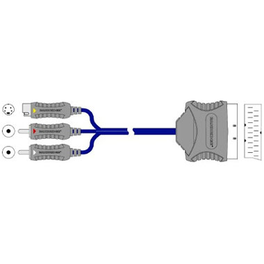 Кабель аналоговый аудио-видео Bandridge VL7622