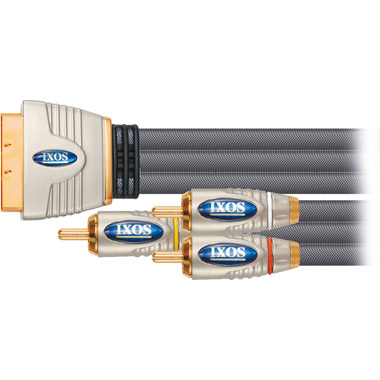 Кабель аналоговый аудио-видео (Hi-Fi) Ixos XHT311-150 Sc-3RCA