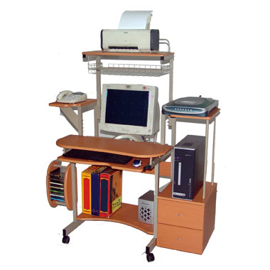 Стол компьютерный Tetchair ST-E300/вишня