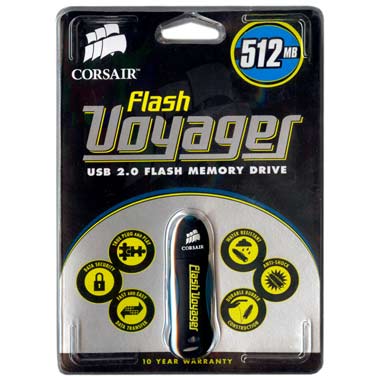 Флеш-диск Corsair Voyager 512mb