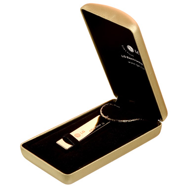 Флеш-диск LG UB2GBGS01I золотой