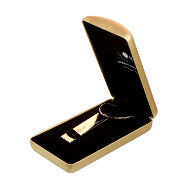 Флеш-диск LG UB1GBGS01I золотой