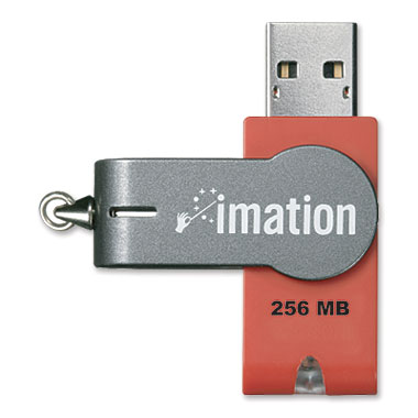 Флеш-диск Imation 256Mb/JF+case