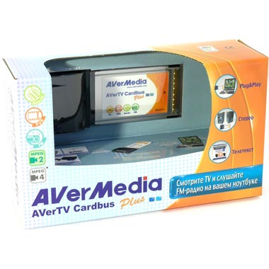 ТВ-тюнер компьютерный AVerMedia TV PCMCIA CardBus