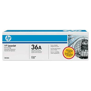 Картридж для лазерного принтера HP 36A черный CB436A