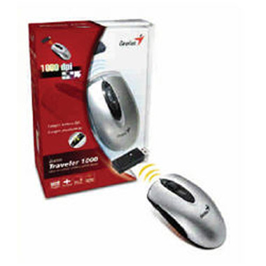 Мышь беспроводная Genius Trav.1000 U+P Sil