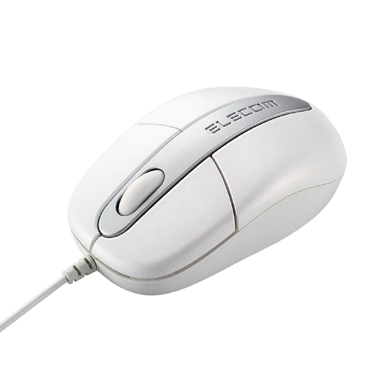 Мышь проводная Elecom M-M1UP2RWH
