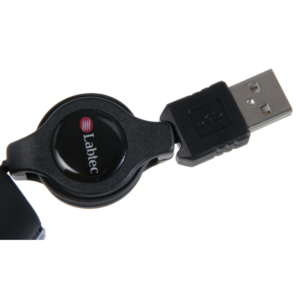 Мышь проводная для ноутбука Labtec Mini Glow