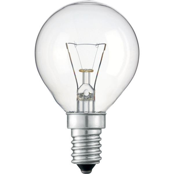 Лампа Philips 60W/CL/E14шар фото