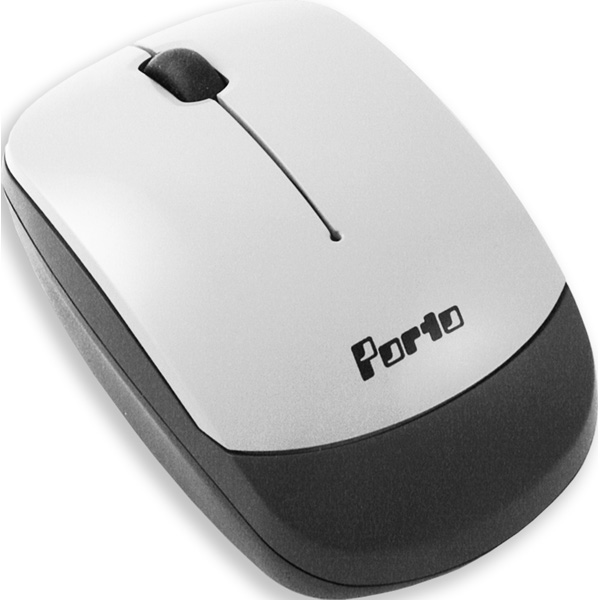 Мышь проводная для ноутбука Porto PM 05 белый