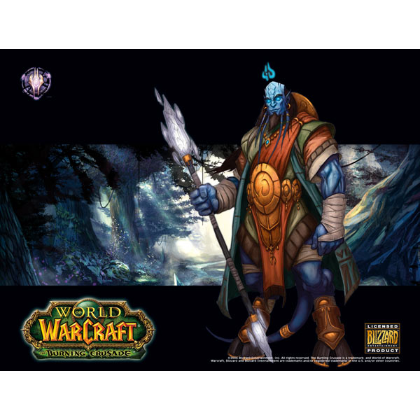 Игровой коврик ComPad WoW Draenei фото
