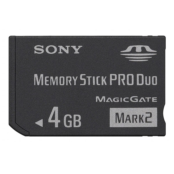 Карта памяти MemoryStick Duo Pro Sony MSM-T4GN фото