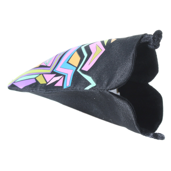 Сумка для сотового телефона Prolife шелк.узор.чер.